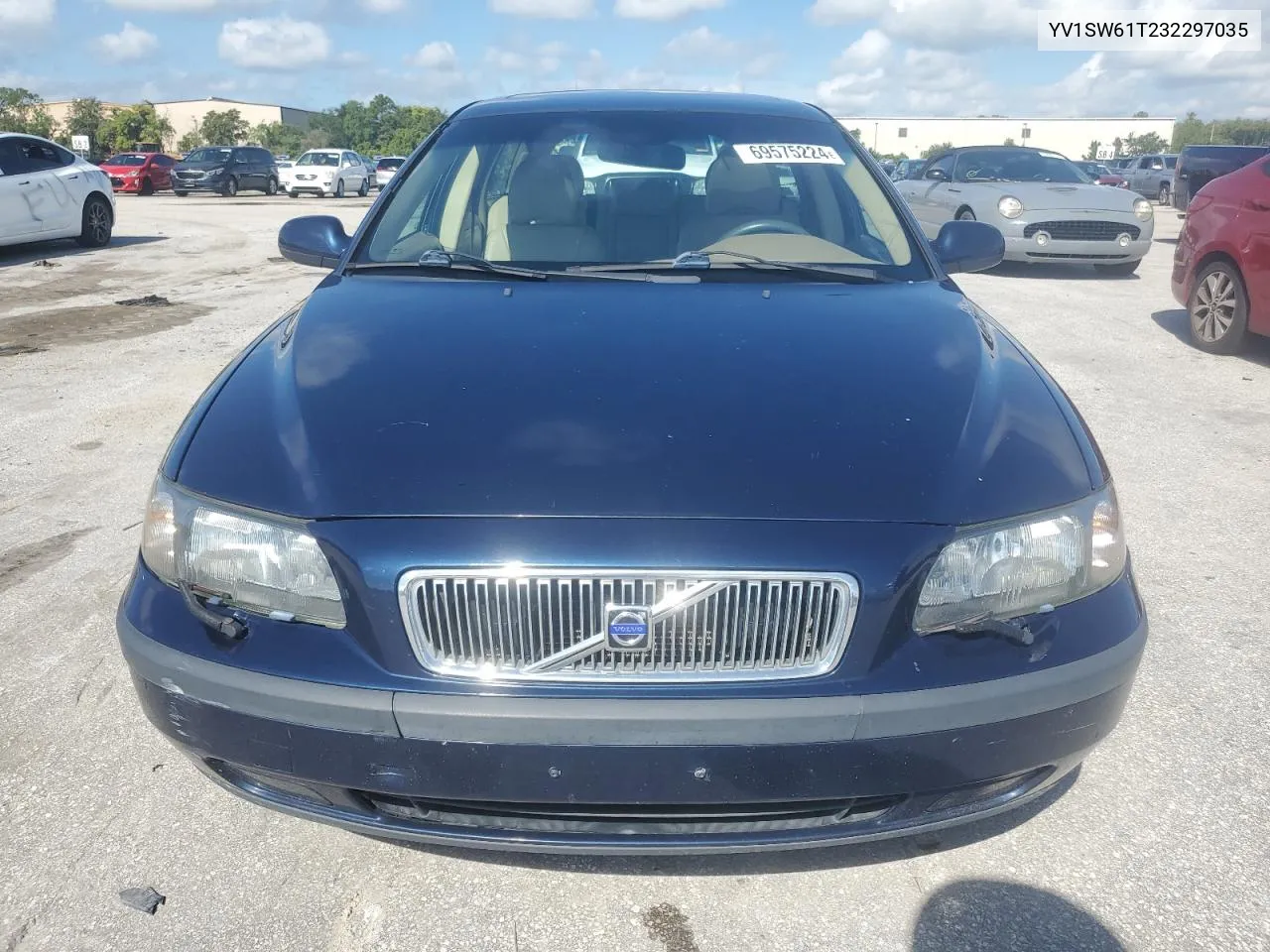 2003 Volvo V70 VIN: YV1SW61T232297035 Lot: 69575224