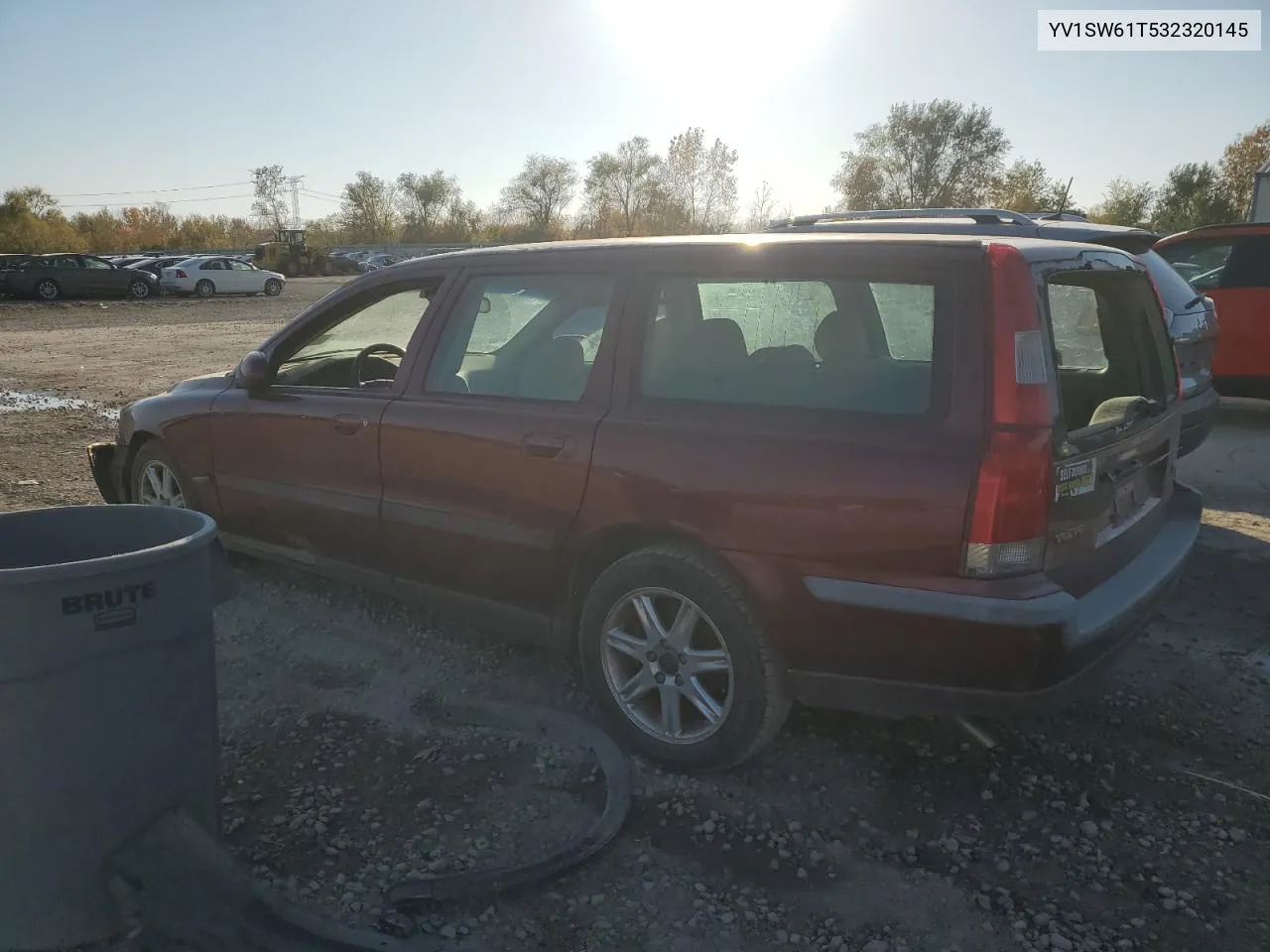 2003 Volvo V70 VIN: YV1SW61T532320145 Lot: 76840024