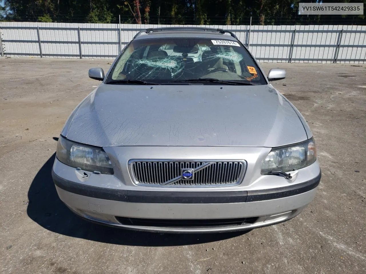 2004 Volvo V70 VIN: YV1SW61T542429335 Lot: 75397614