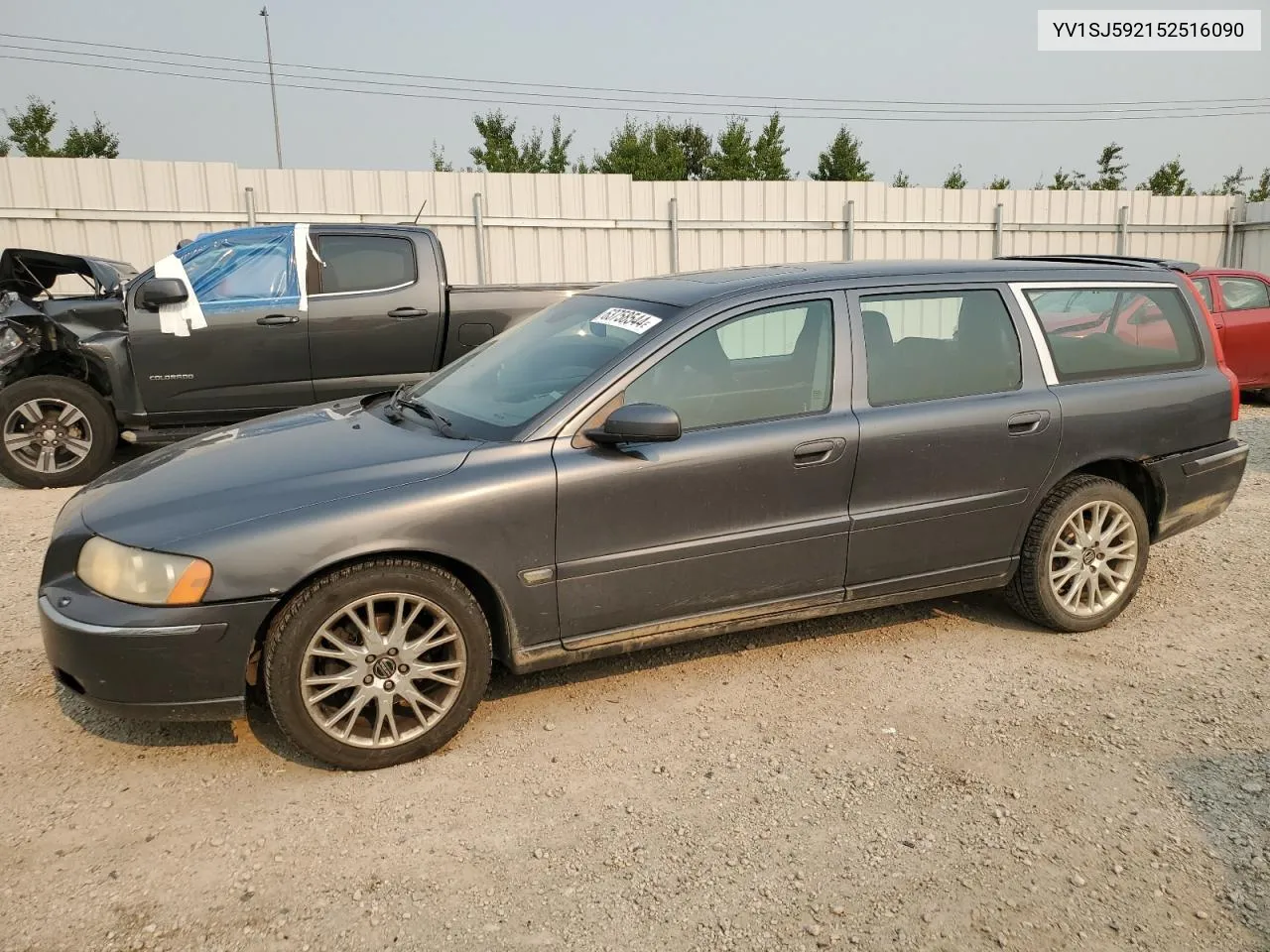 YV1SJ592152516090 2005 Volvo V70