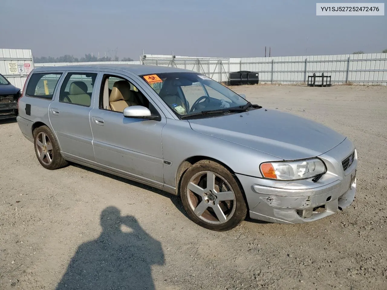 2005 Volvo V70 R VIN: YV1SJ527252472476 Lot: 73429944