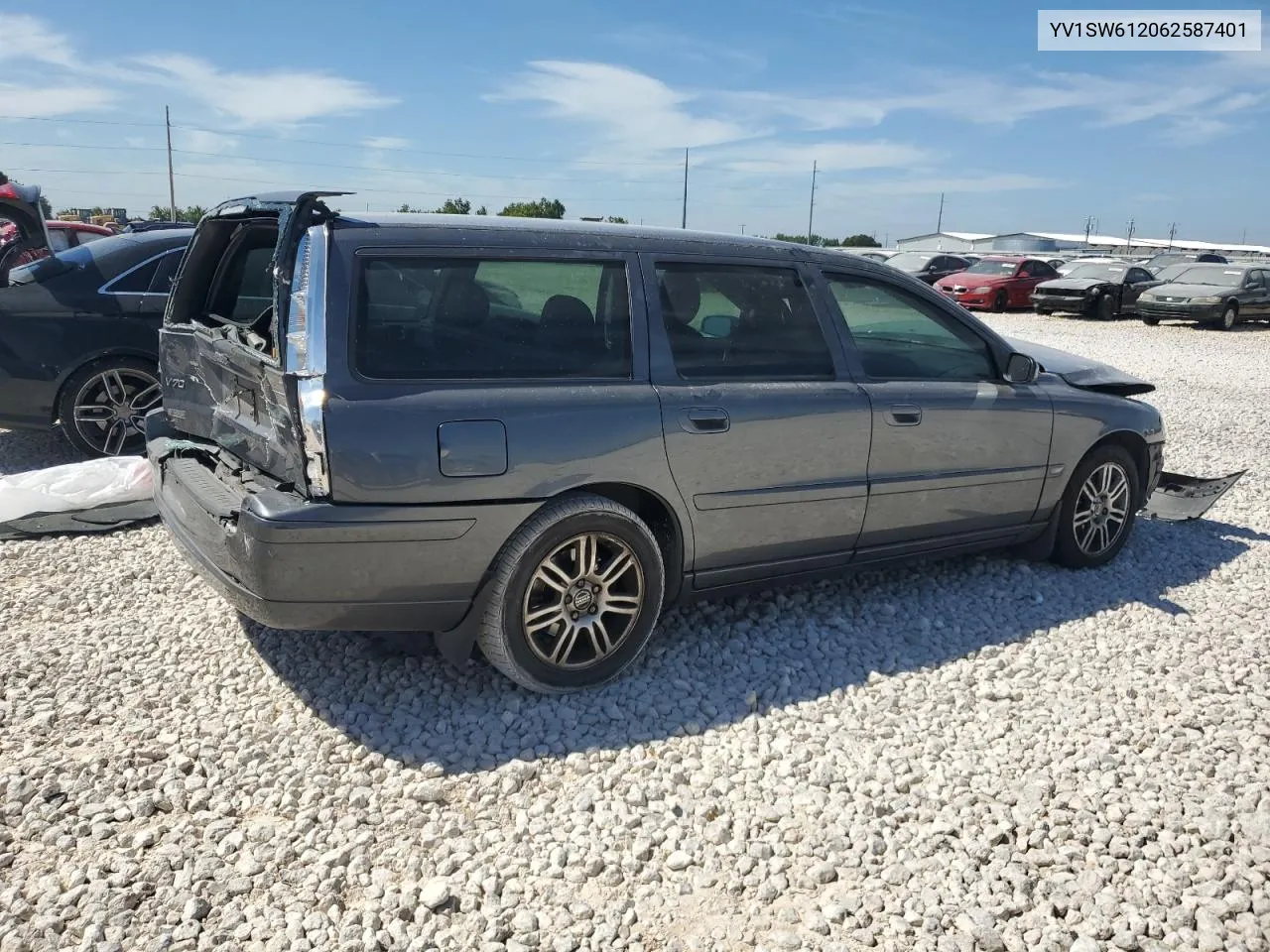 2006 Volvo V70 VIN: YV1SW612062587401 Lot: 67301654