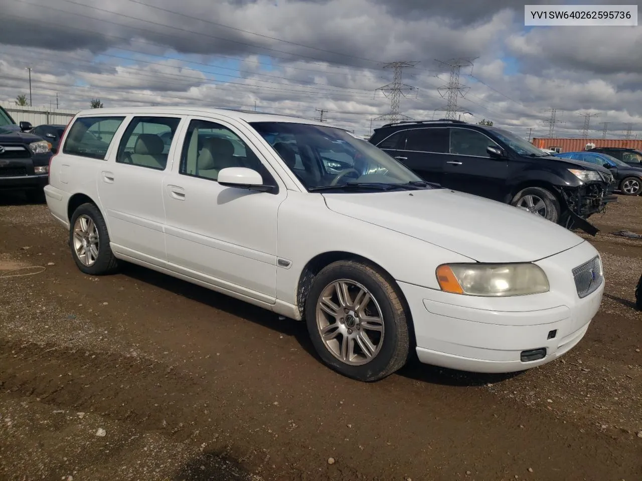 2006 Volvo V70 VIN: YV1SW640262595736 Lot: 72063874