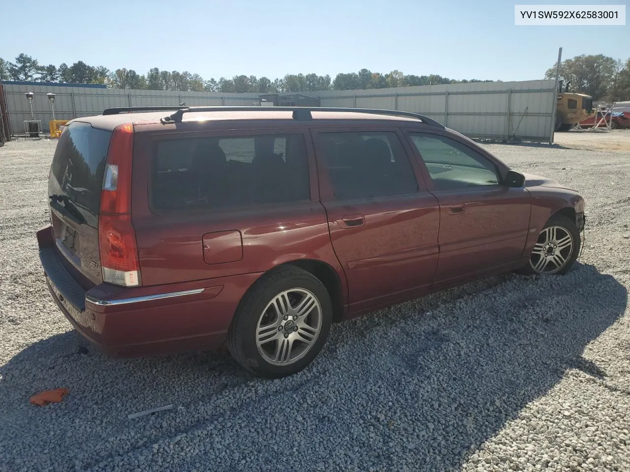 2006 Volvo V70 2.5T VIN: YV1SW592X62583001 Lot: 76782444