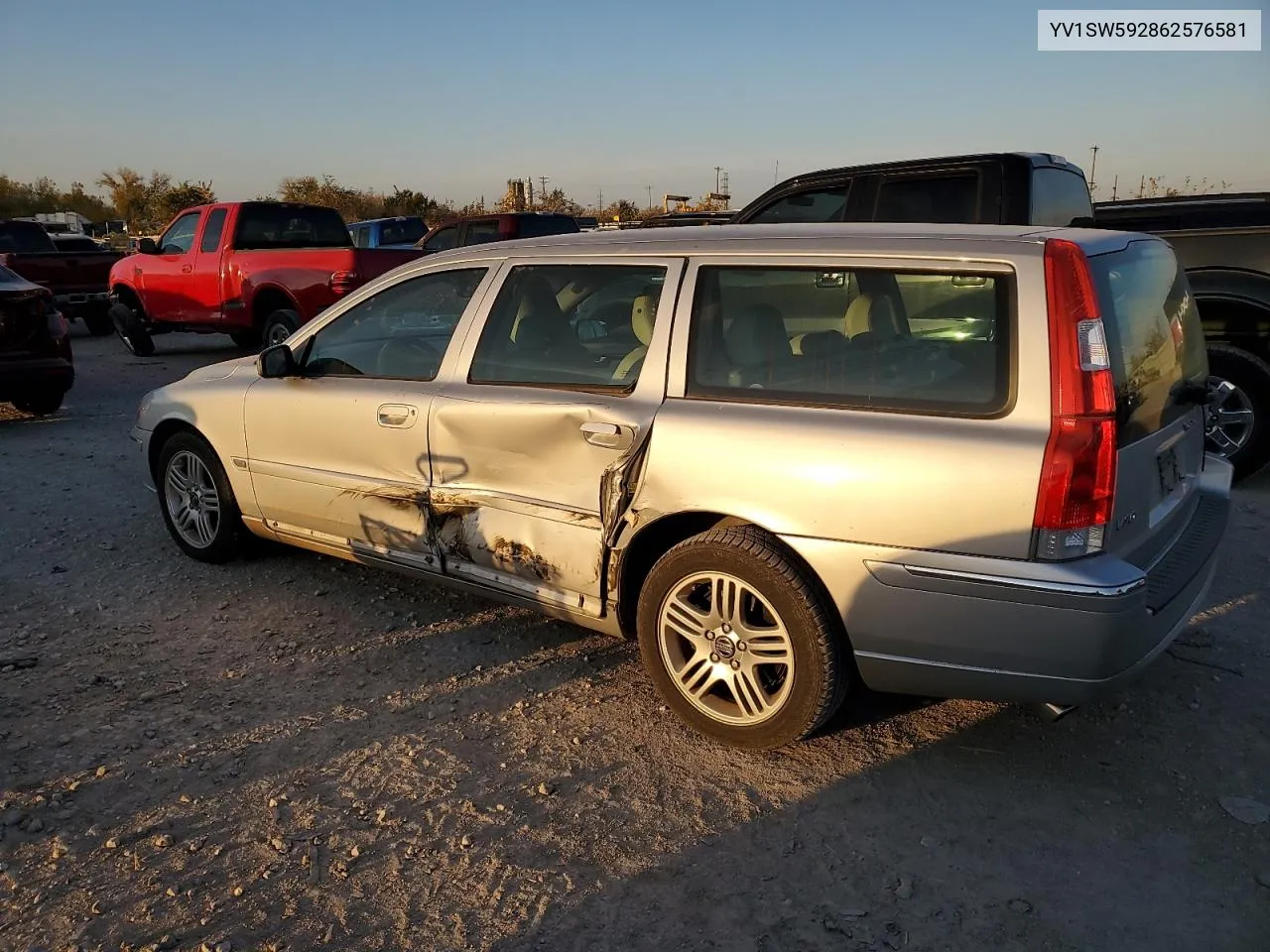 2006 Volvo V70 2.5T VIN: YV1SW592862576581 Lot: 77788594