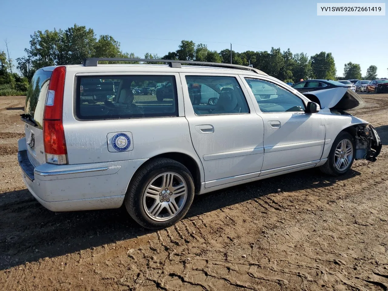 2007 Volvo V70 2.5T VIN: YV1SW592672661419 Lot: 66181214