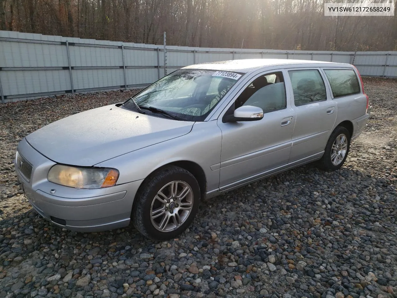 2007 Volvo V70 VIN: YV1SW612172658249 Lot: 77123894