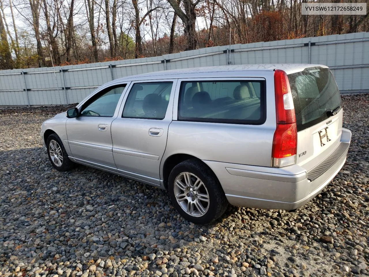 2007 Volvo V70 VIN: YV1SW612172658249 Lot: 77123894