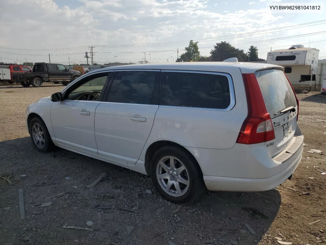 2008 Volvo V70 3.2 VIN: YV1BW982981041812 Lot: 67606654