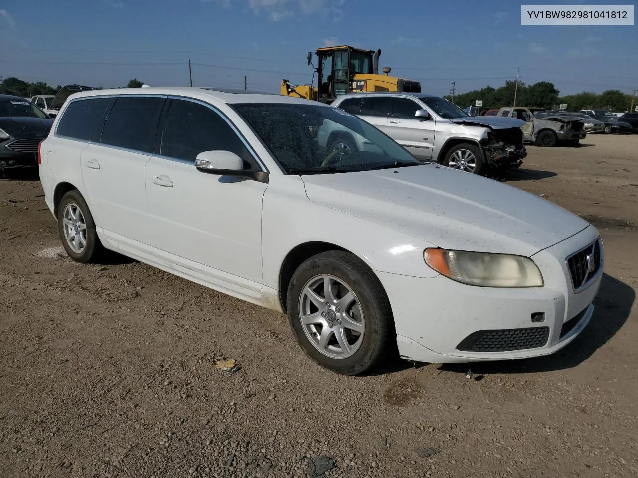 2008 Volvo V70 3.2 VIN: YV1BW982981041812 Lot: 67606654