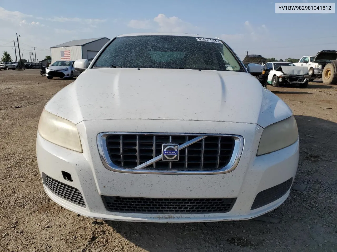 2008 Volvo V70 3.2 VIN: YV1BW982981041812 Lot: 67606654