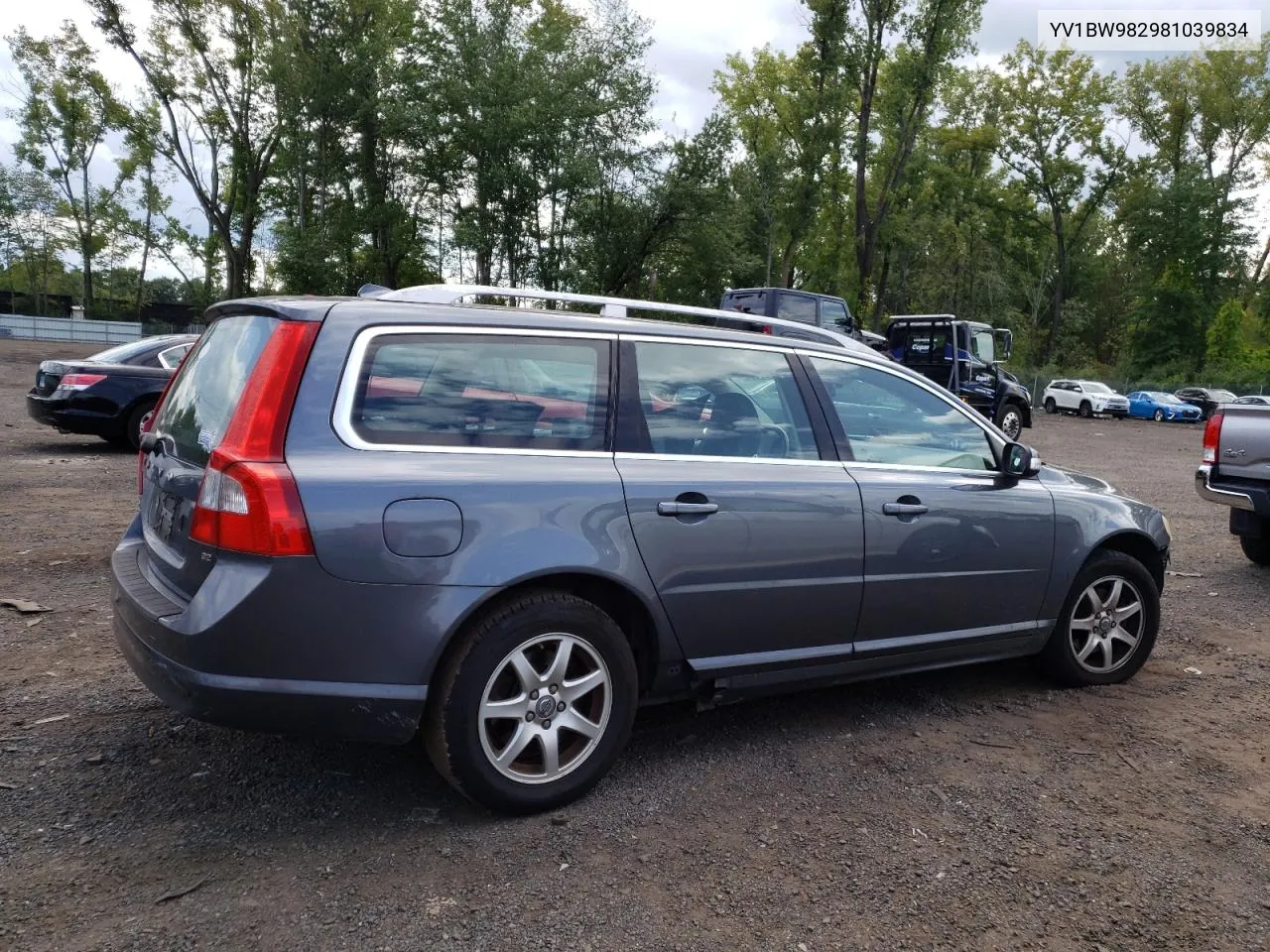 2008 Volvo V70 3.2 VIN: YV1BW982981039834 Lot: 68679444