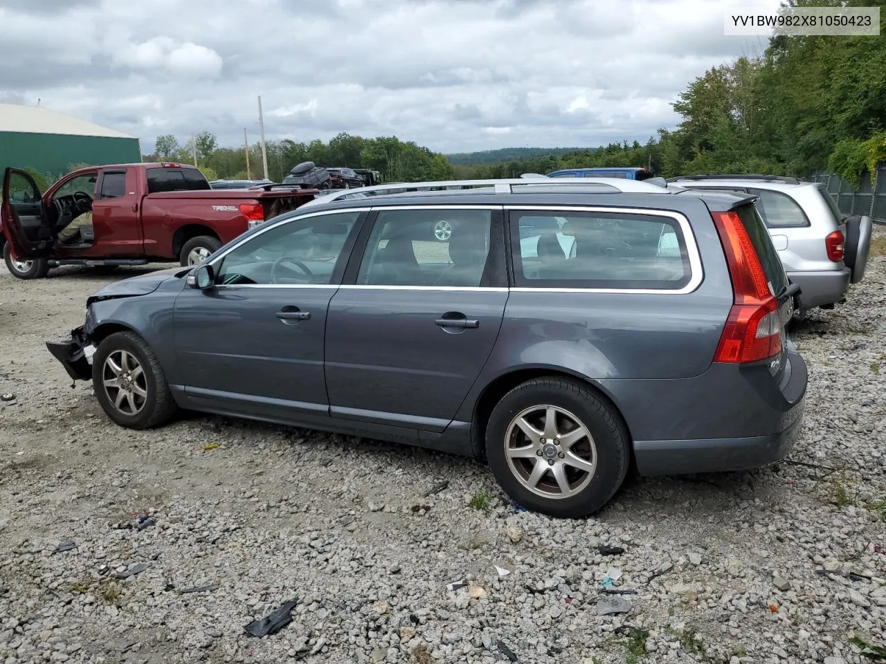 2008 Volvo V70 3.2 VIN: YV1BW982X81050423 Lot: 70336014