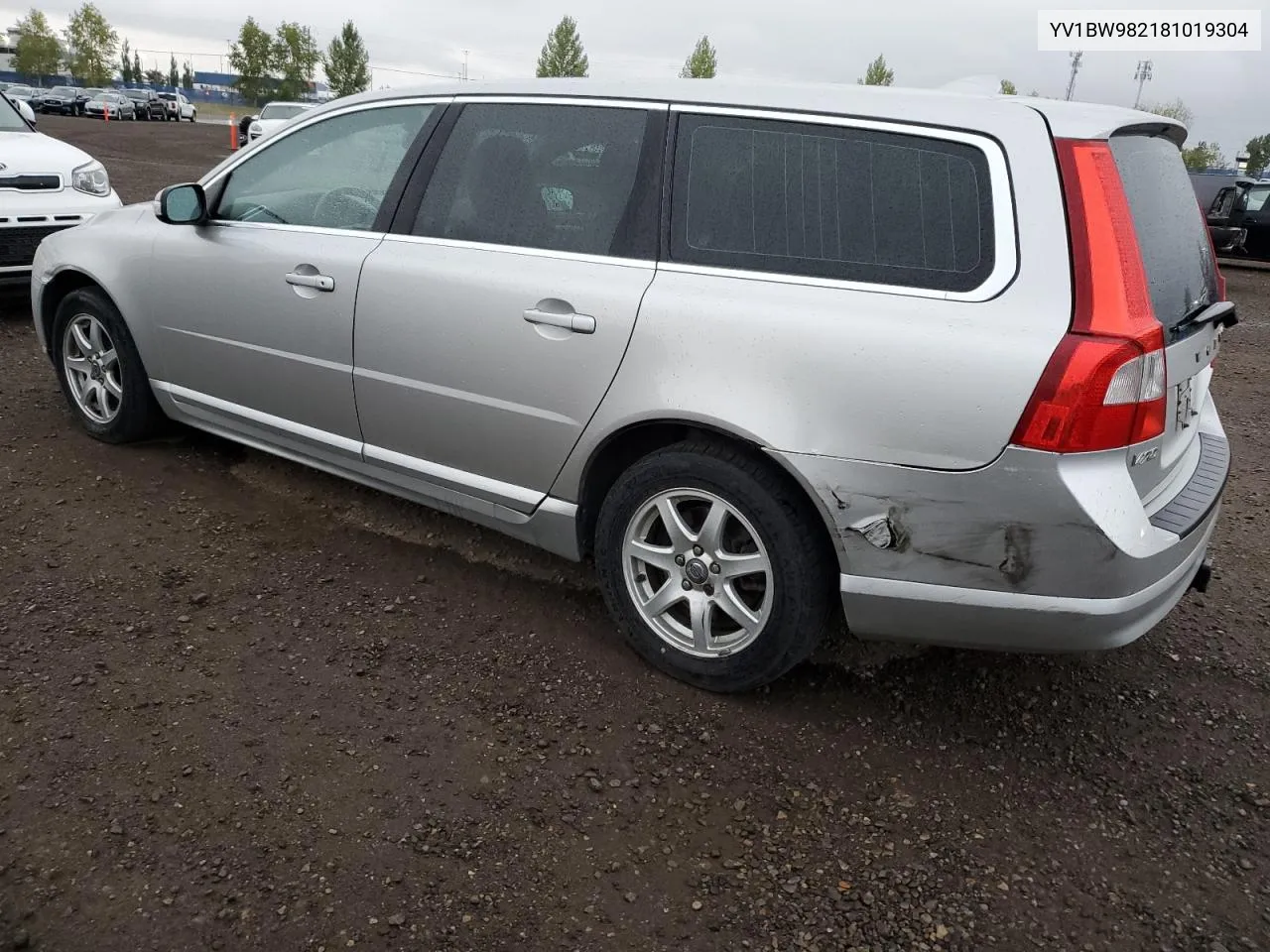 2008 Volvo V70 3.2 VIN: YV1BW982181019304 Lot: 72637474