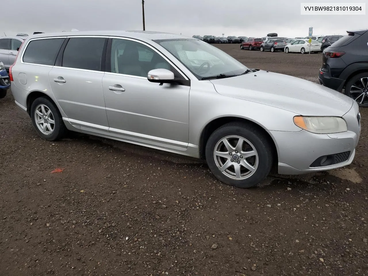 2008 Volvo V70 3.2 VIN: YV1BW982181019304 Lot: 72637474