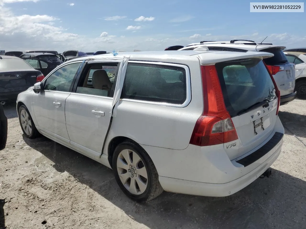 2008 Volvo V70 3.2 VIN: YV1BW982281052229 Lot: 73878244