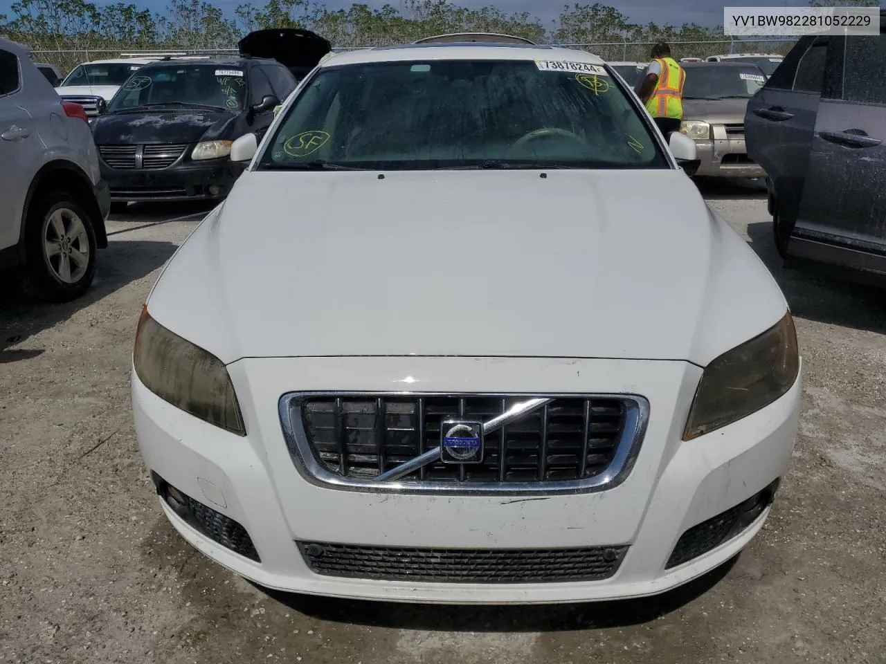 2008 Volvo V70 3.2 VIN: YV1BW982281052229 Lot: 73878244