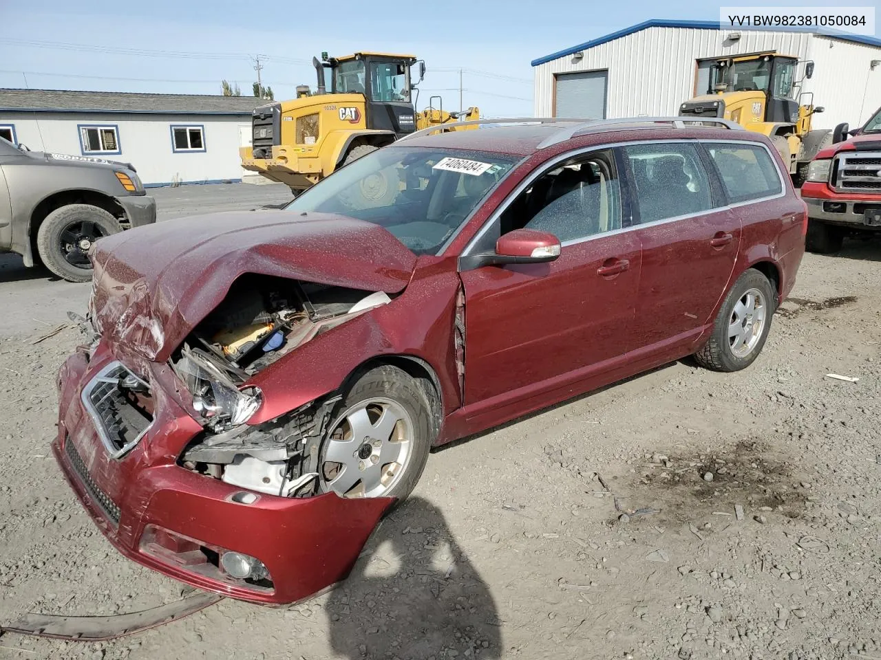 2008 Volvo V70 3.2 VIN: YV1BW982381050084 Lot: 74060484