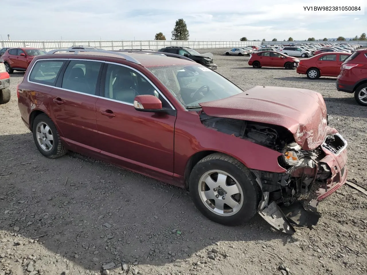 2008 Volvo V70 3.2 VIN: YV1BW982381050084 Lot: 74060484