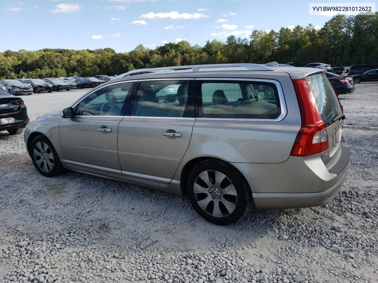 2008 Volvo V70 3.2 VIN: YV1BW982281012622 Lot: 74535424