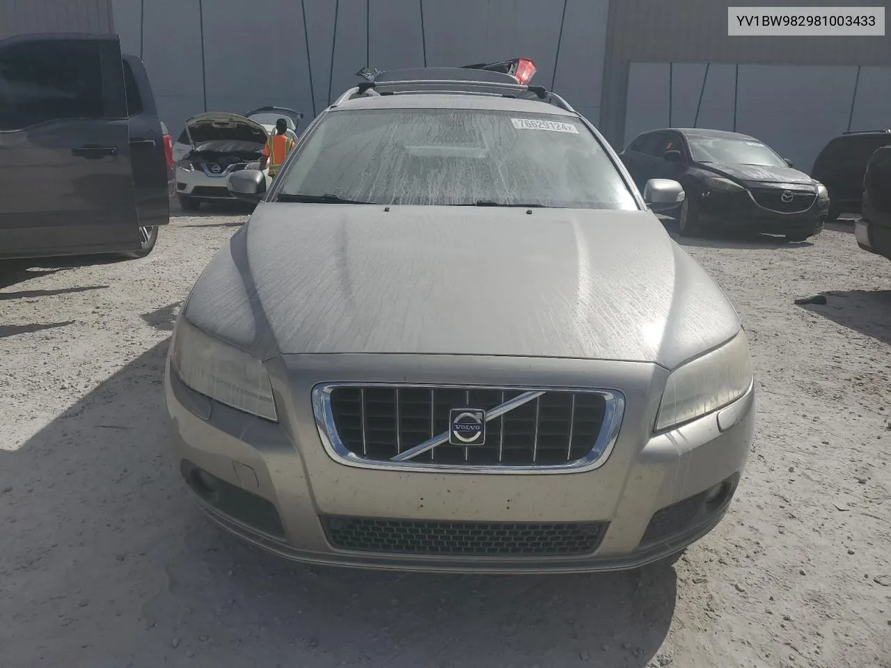 2008 Volvo V70 3.2 VIN: YV1BW982981003433 Lot: 76629124