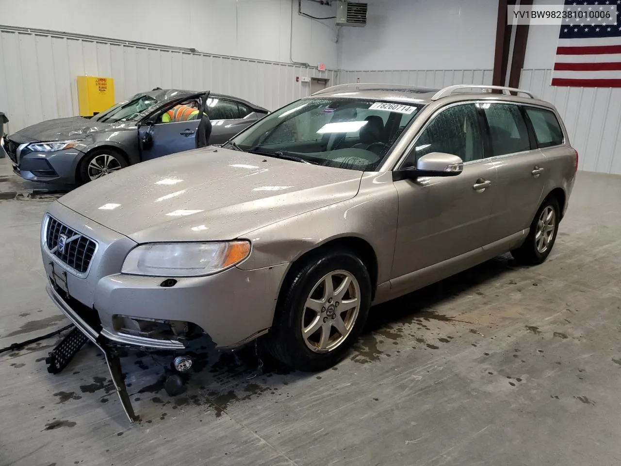 2008 Volvo V70 3.2 VIN: YV1BW982381010006 Lot: 78260714