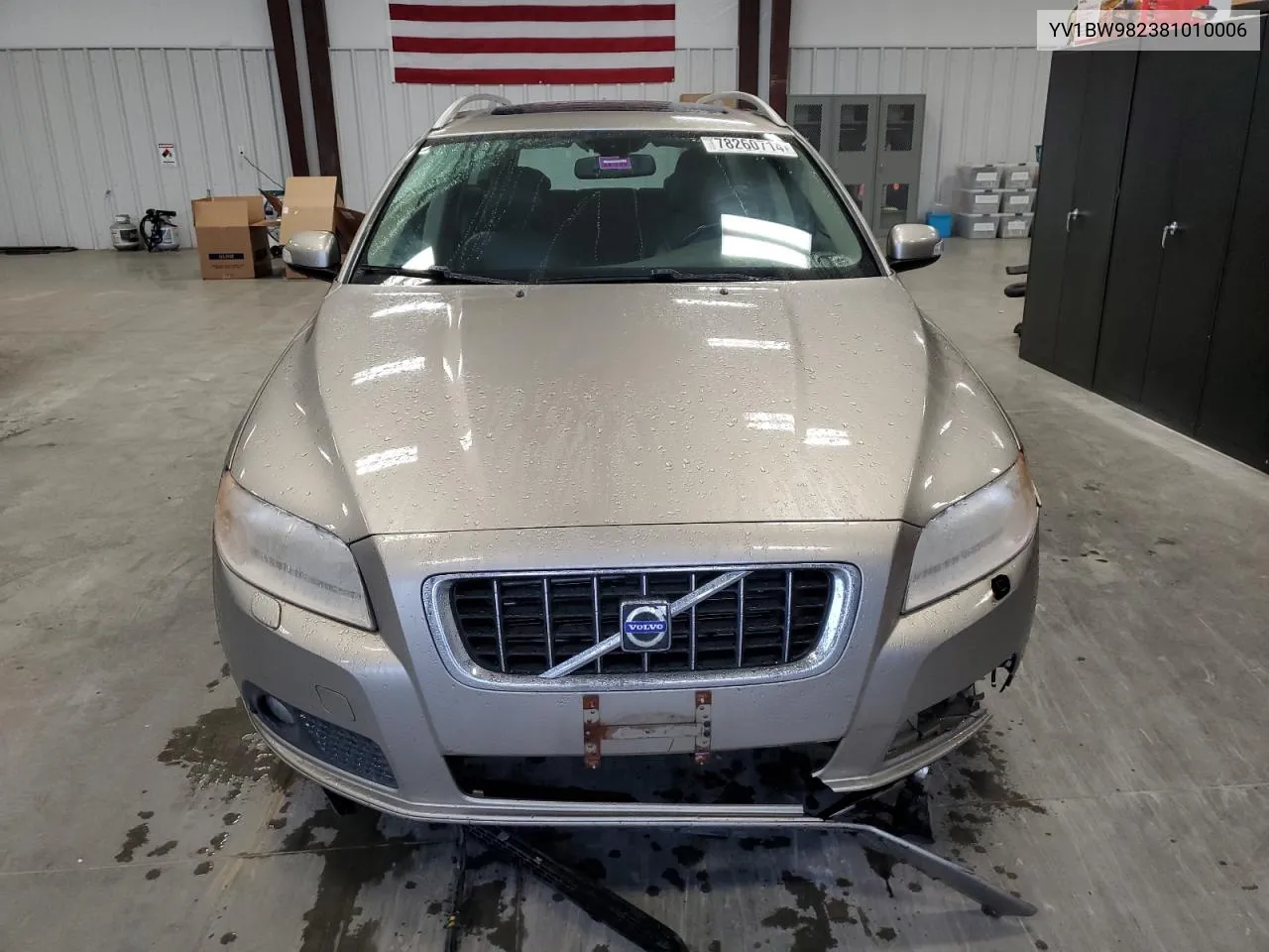 2008 Volvo V70 3.2 VIN: YV1BW982381010006 Lot: 78260714