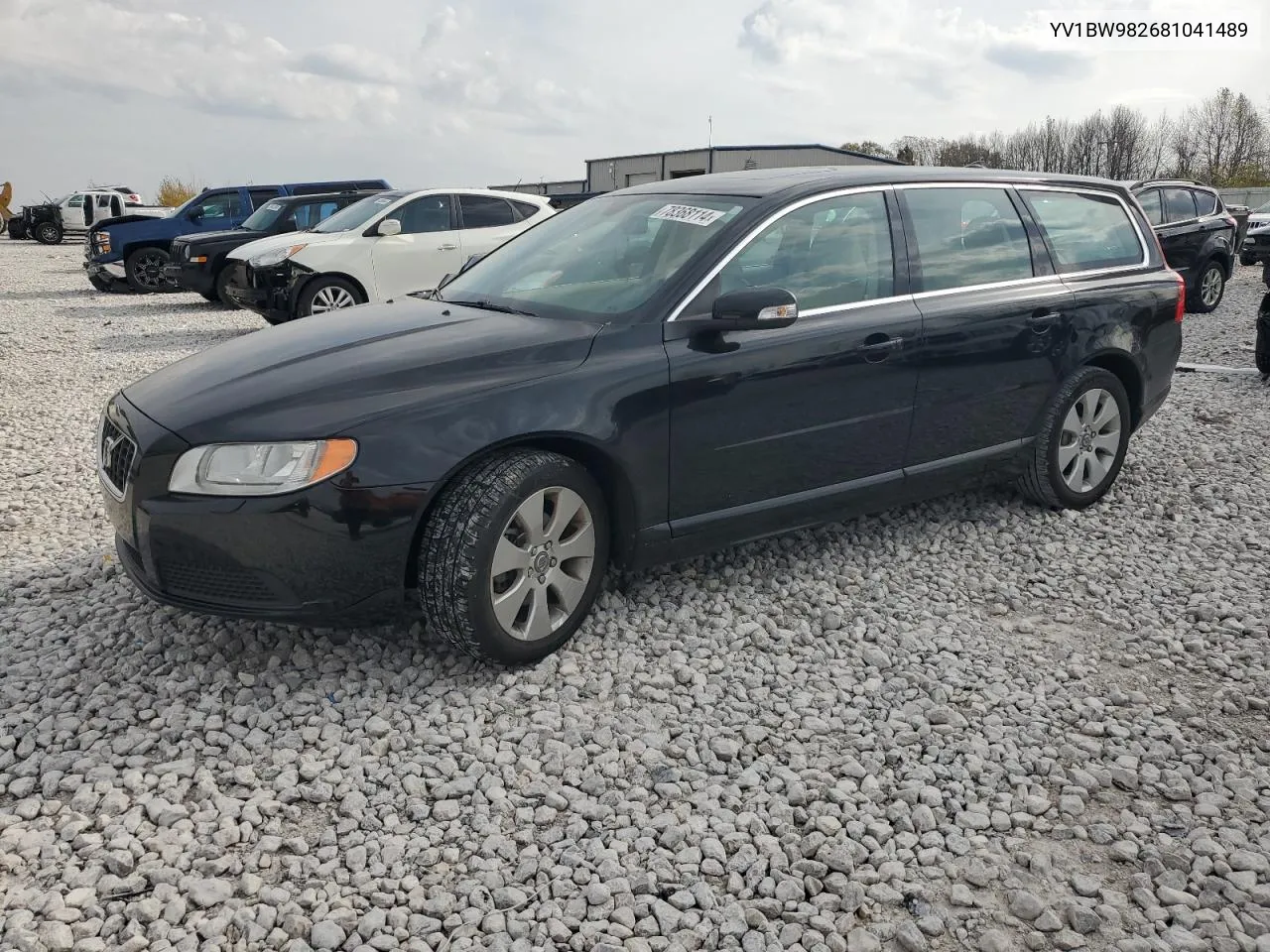 YV1BW982681041489 2008 Volvo V70 3.2