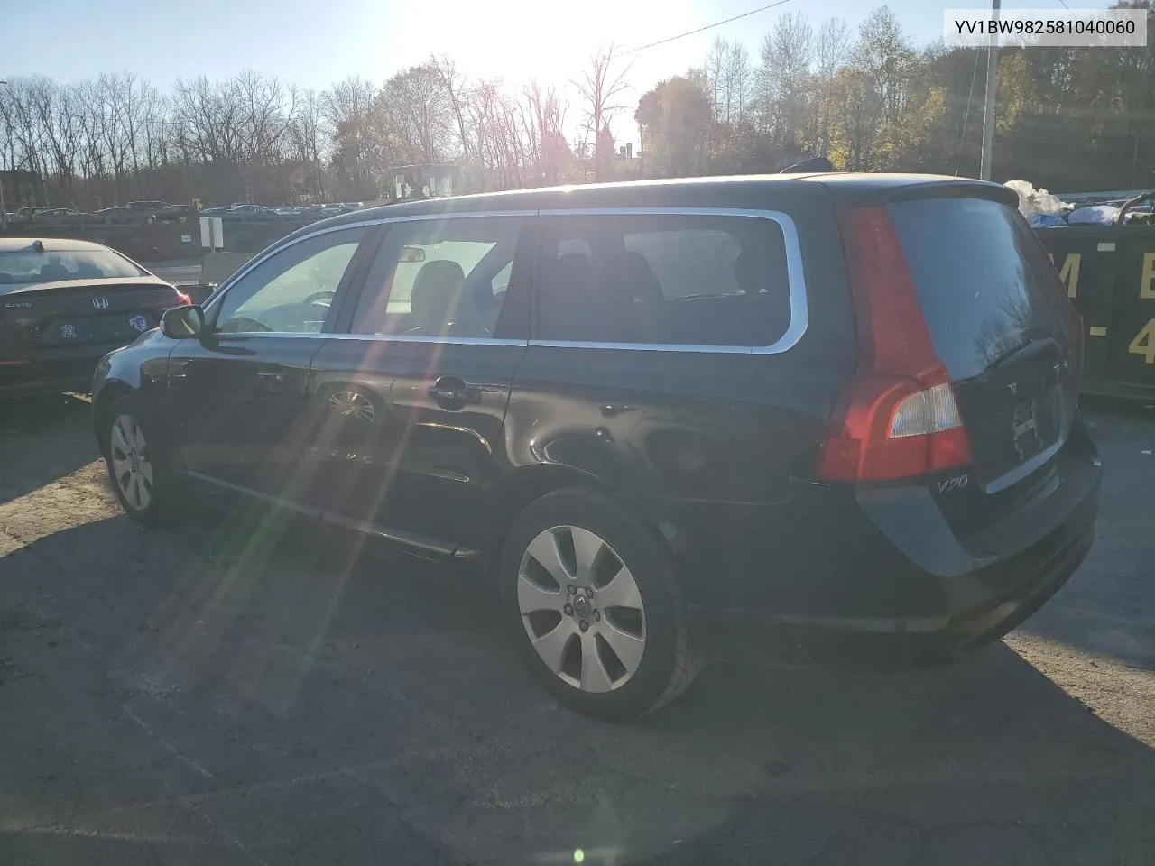 2008 Volvo V70 3.2 VIN: YV1BW982581040060 Lot: 78933594