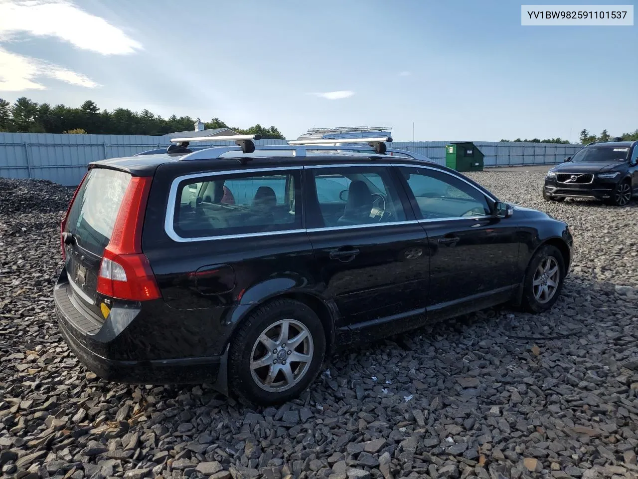 2009 Volvo V70 3.2 VIN: YV1BW982591101537 Lot: 70250104