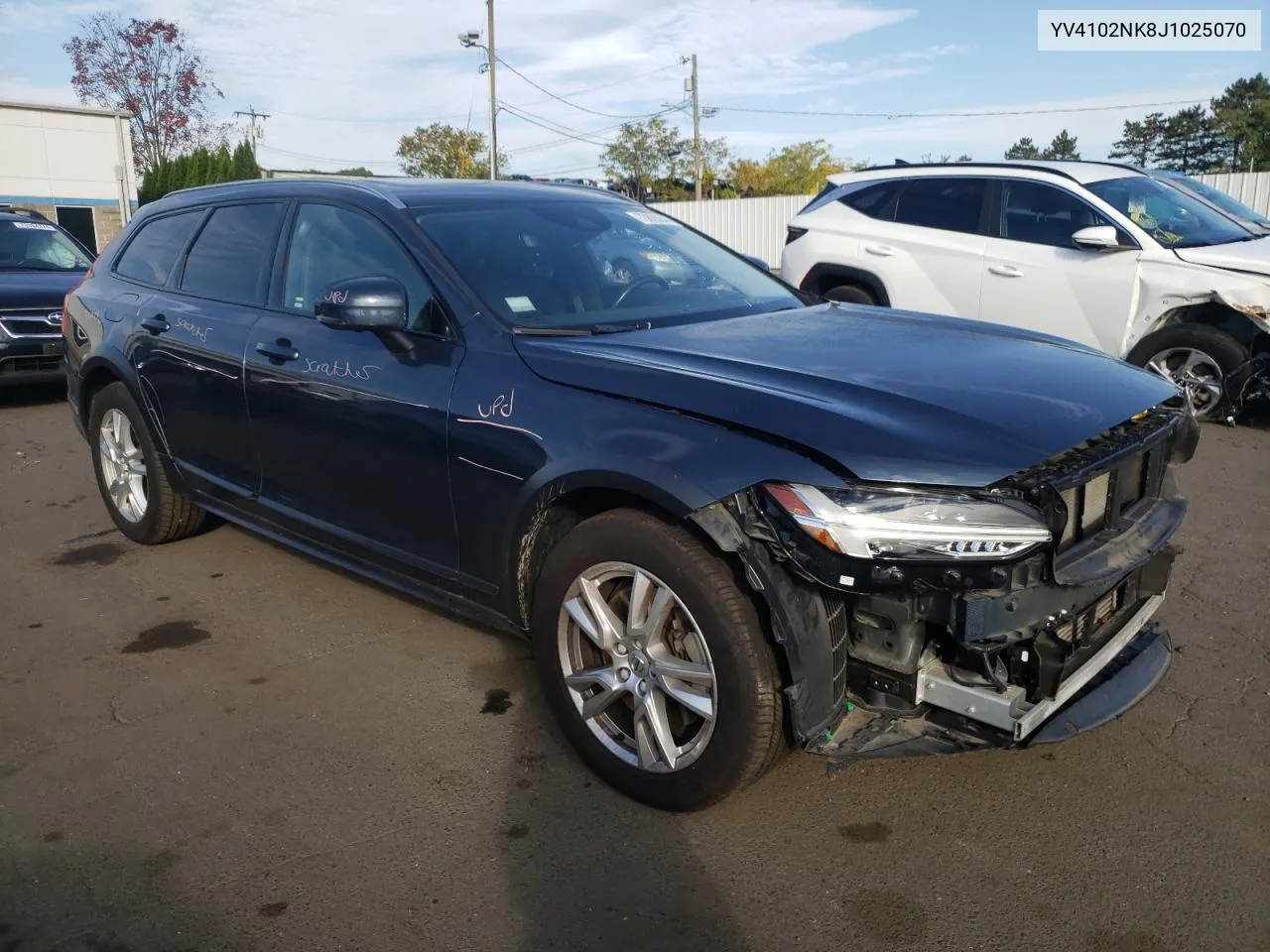 2018 Volvo V90 Cross Country T5 Momentum VIN: YV4102NK8J1025070 Lot: 73829244