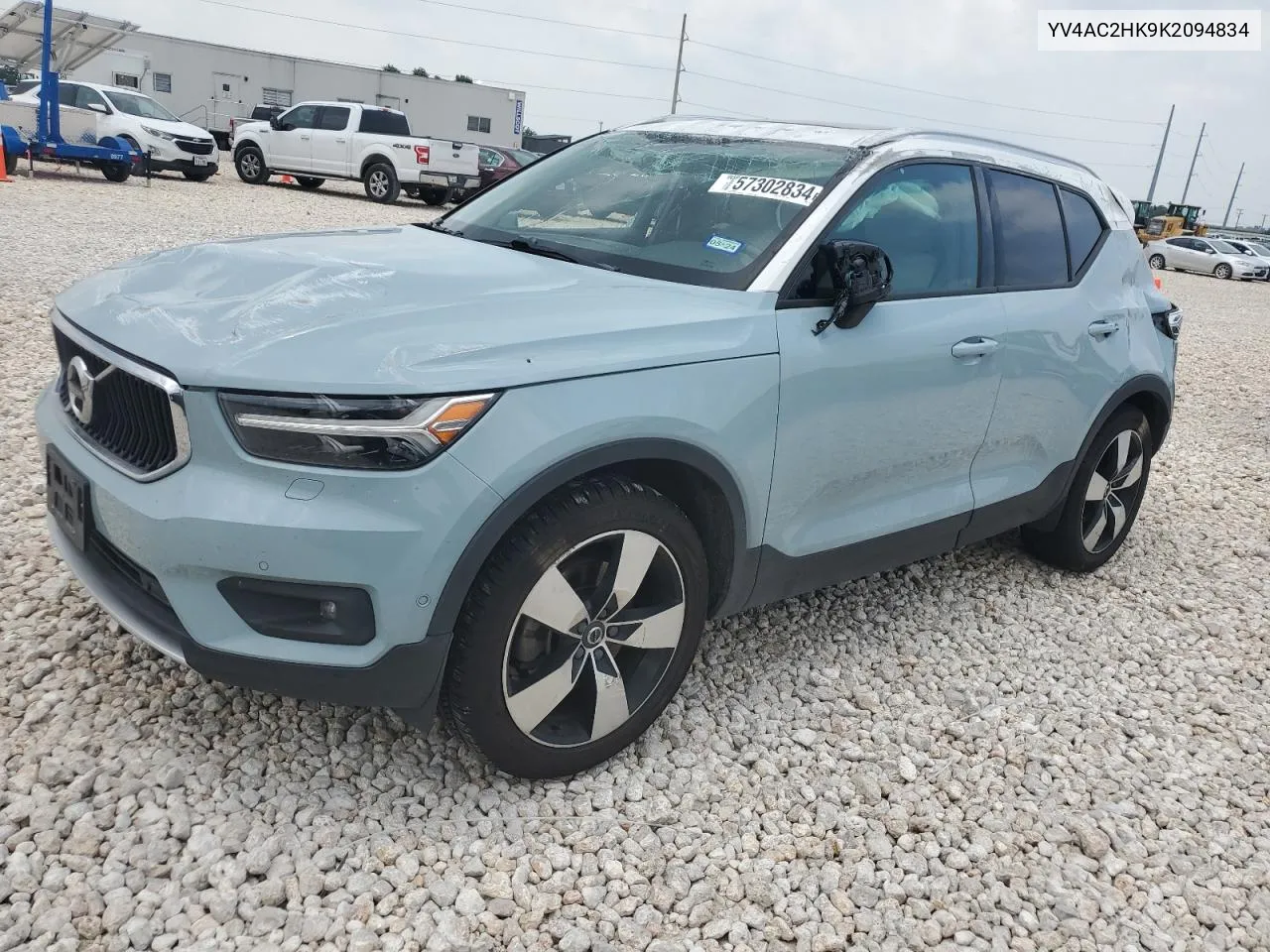 YV4AC2HK9K2094834 2019 Volvo Xc40 T4 Momentum