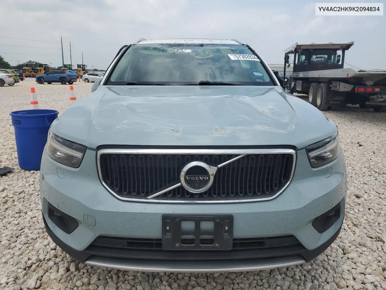 2019 Volvo Xc40 T4 Momentum VIN: YV4AC2HK9K2094834 Lot: 57302834