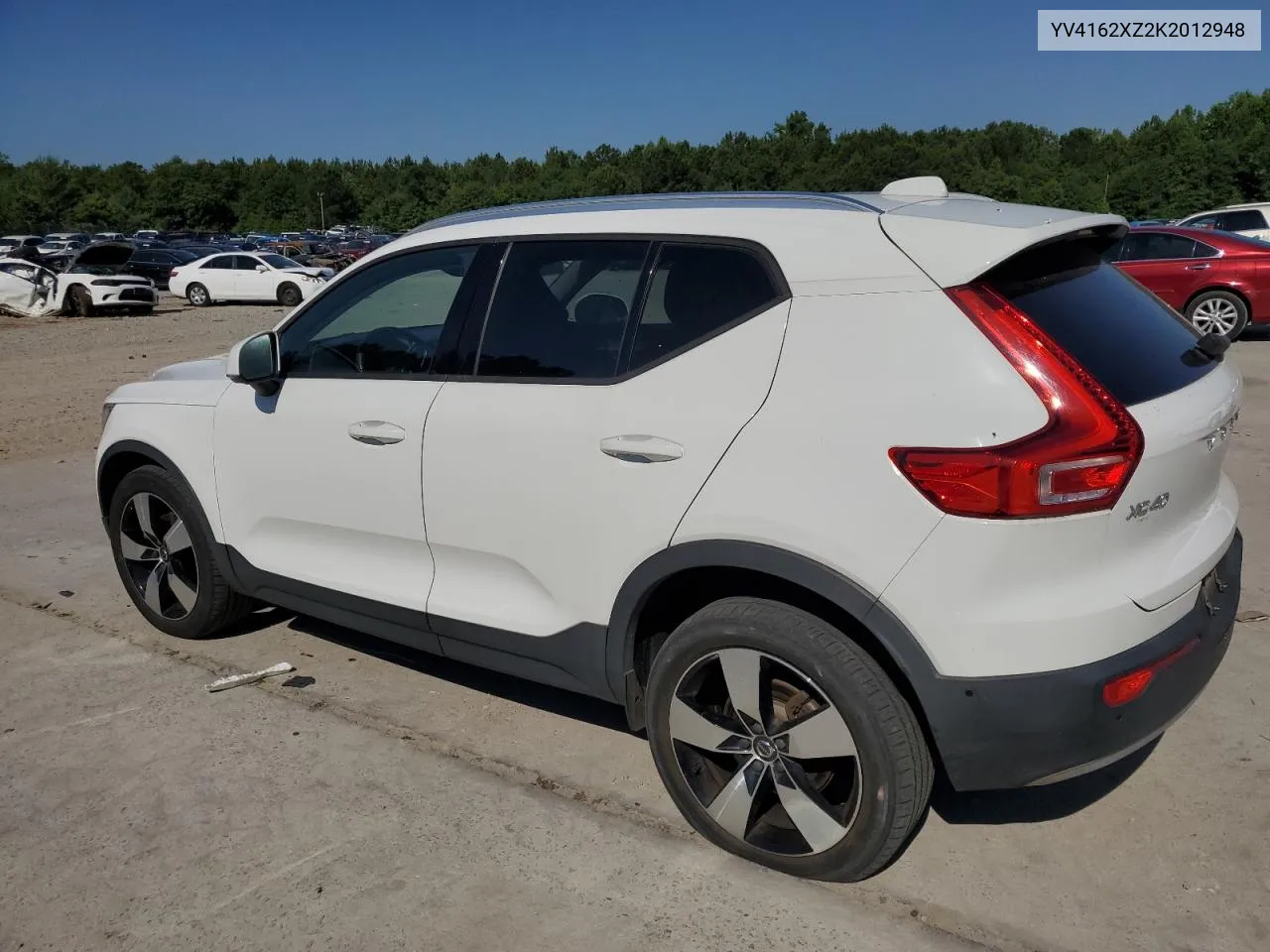 YV4162XZ2K2012948 2019 Volvo Xc40 T5 Momentum