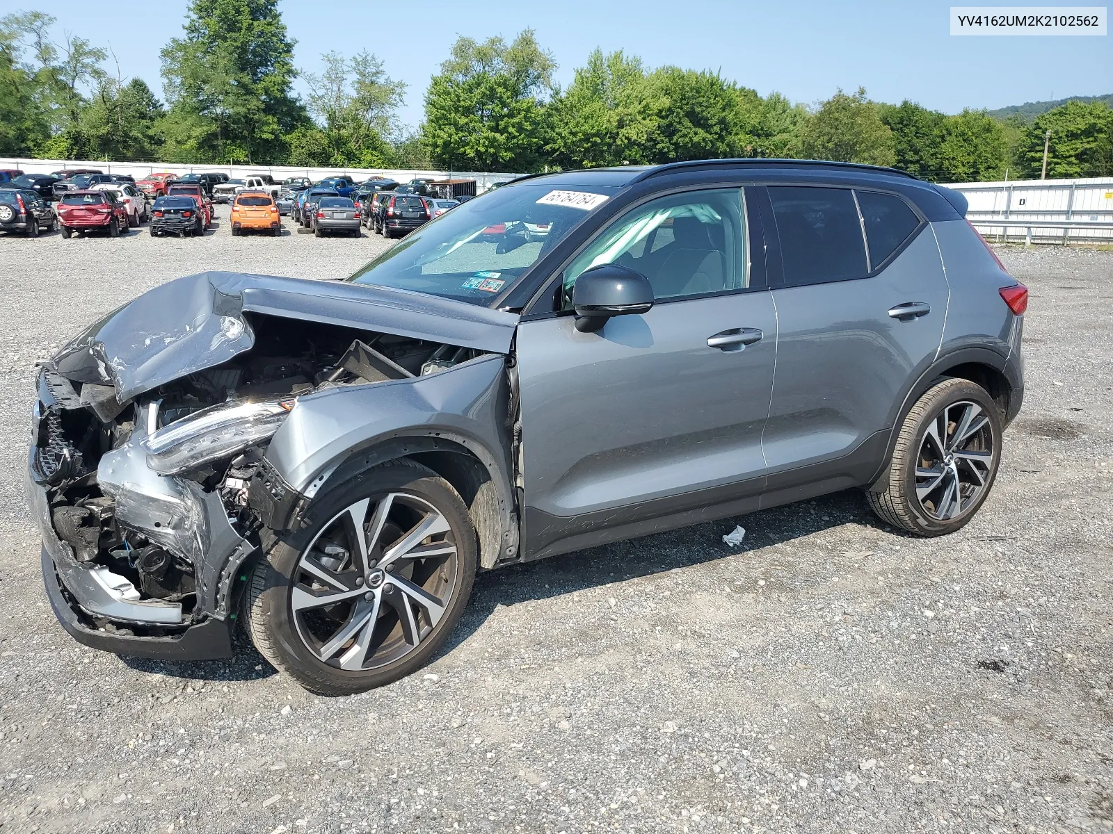 YV4162UM2K2102562 2019 Volvo Xc40 T5 R-Design