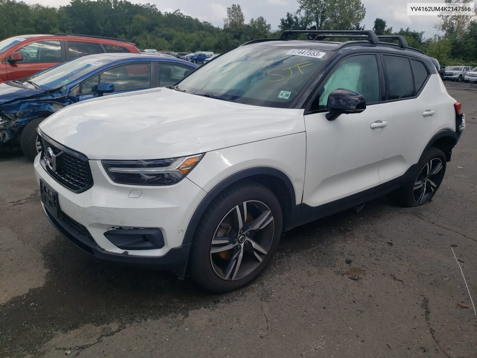 2019 Volvo Xc40 T5 R-Design VIN: YV4162UM4K2147566 Lot: 67447553