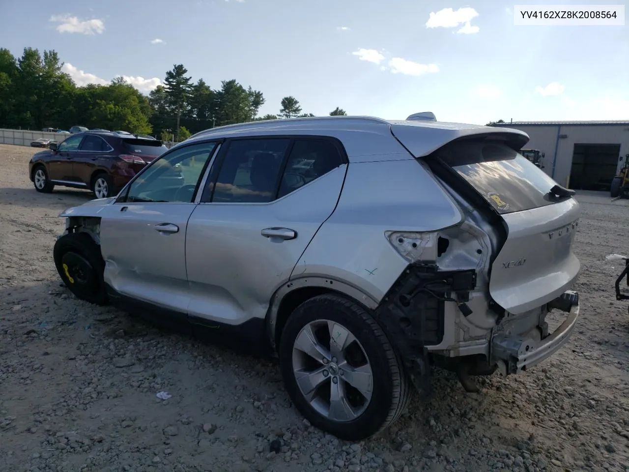 YV4162XZ8K2008564 2019 Volvo Xc40 T5 Momentum