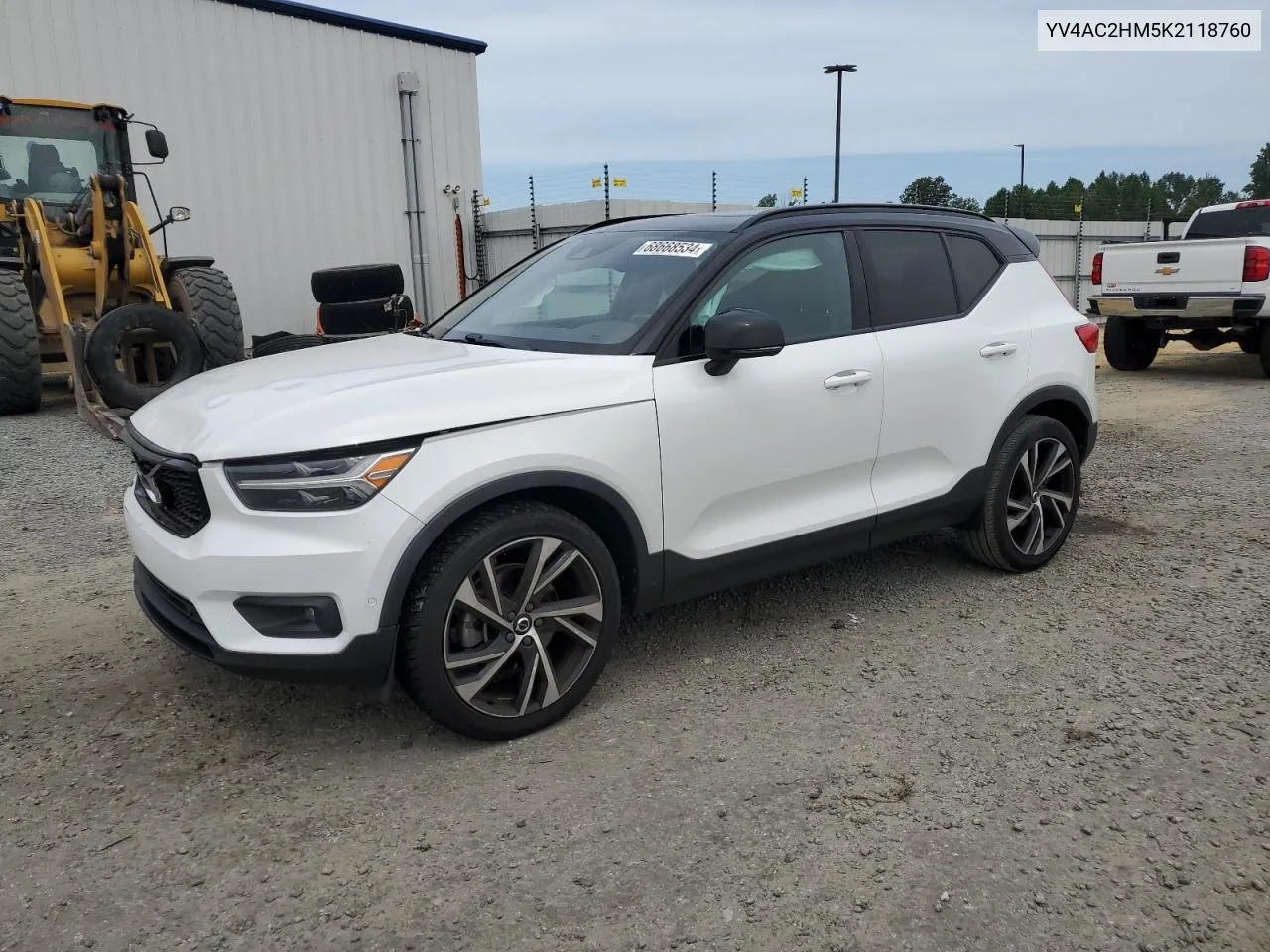 YV4AC2HM5K2118760 2019 Volvo Xc40 T4 R-Design