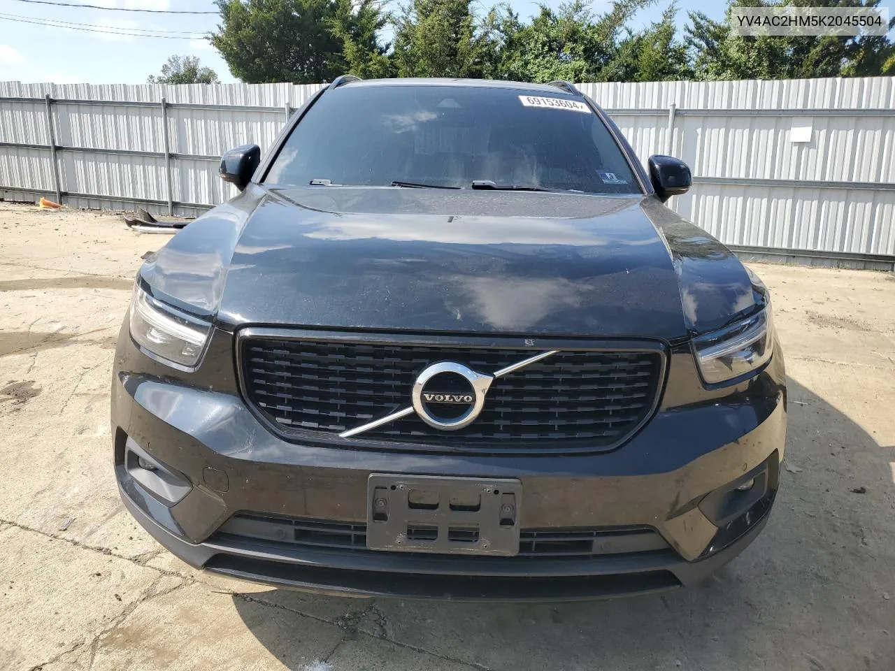 YV4AC2HM5K2045504 2019 Volvo Xc40 T4 R-Design