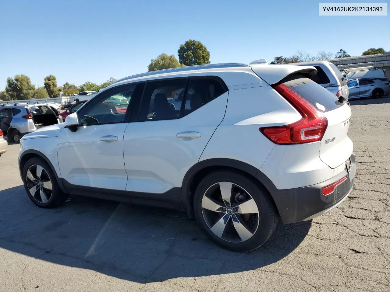 2019 Volvo Xc40 T5 Momentum VIN: YV4162UK2K2134393 Lot: 70682574