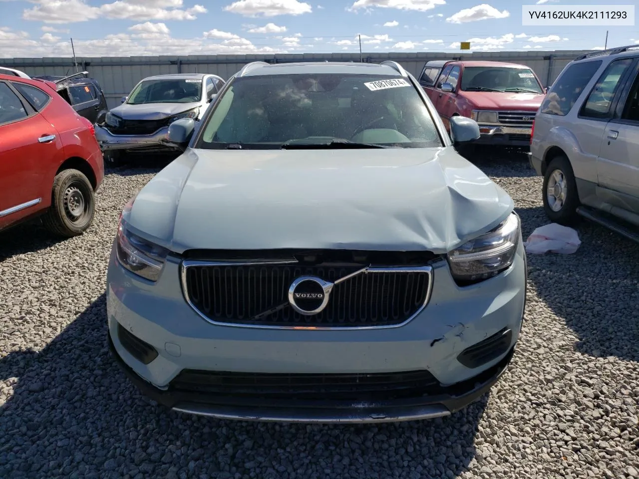 2019 Volvo Xc40 T5 Momentum VIN: YV4162UK4K2111293 Lot: 70870674