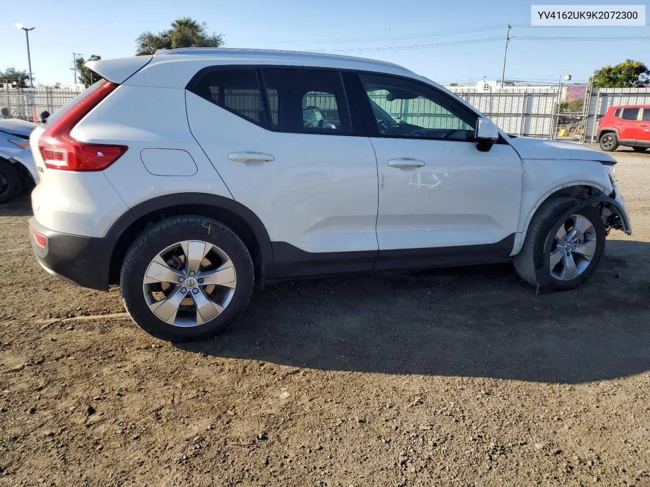 YV4162UK9K2072300 2019 Volvo Xc40 T5 Momentum