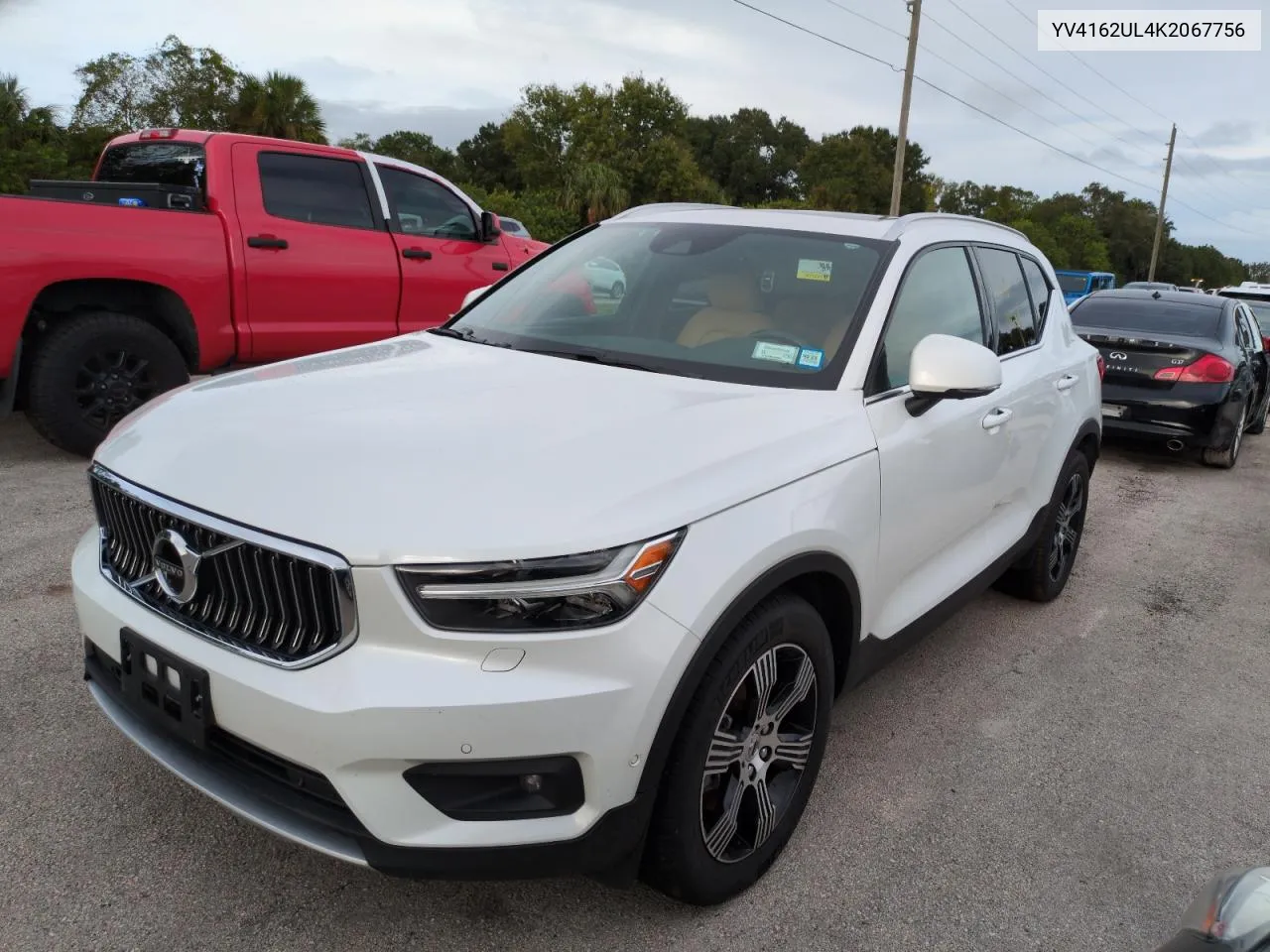 2019 Volvo Xc40 T5 Inscription VIN: YV4162UL4K2067756 Lot: 74655954