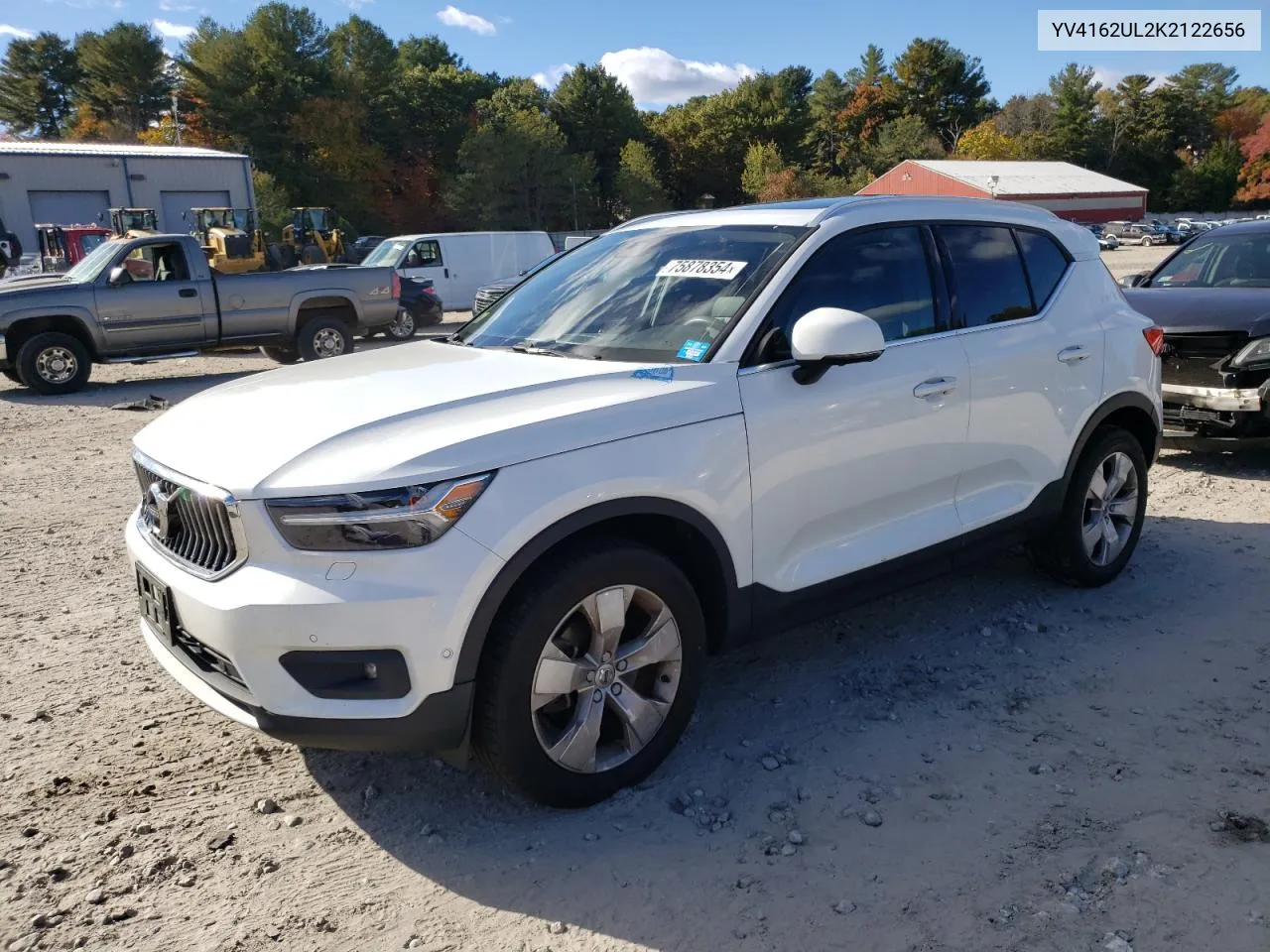 YV4162UL2K2122656 2019 Volvo Xc40 T5 Inscription