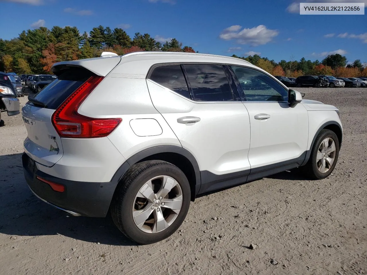 2019 Volvo Xc40 T5 Inscription VIN: YV4162UL2K2122656 Lot: 75878354