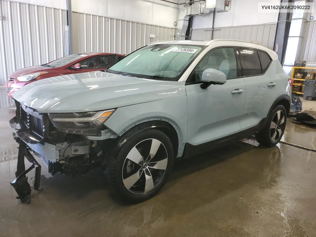 2019 Volvo Xc40 T5 Momentum VIN: YV4162UK6K2090222 Lot: 77126594