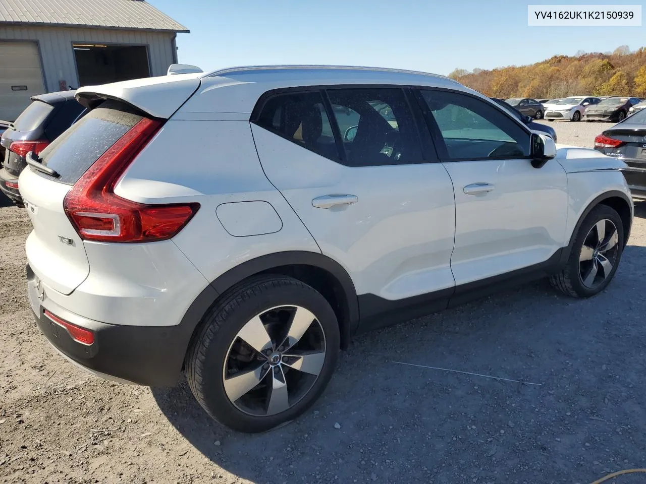 2019 Volvo Xc40 T5 Momentum VIN: YV4162UK1K2150939 Lot: 78672084