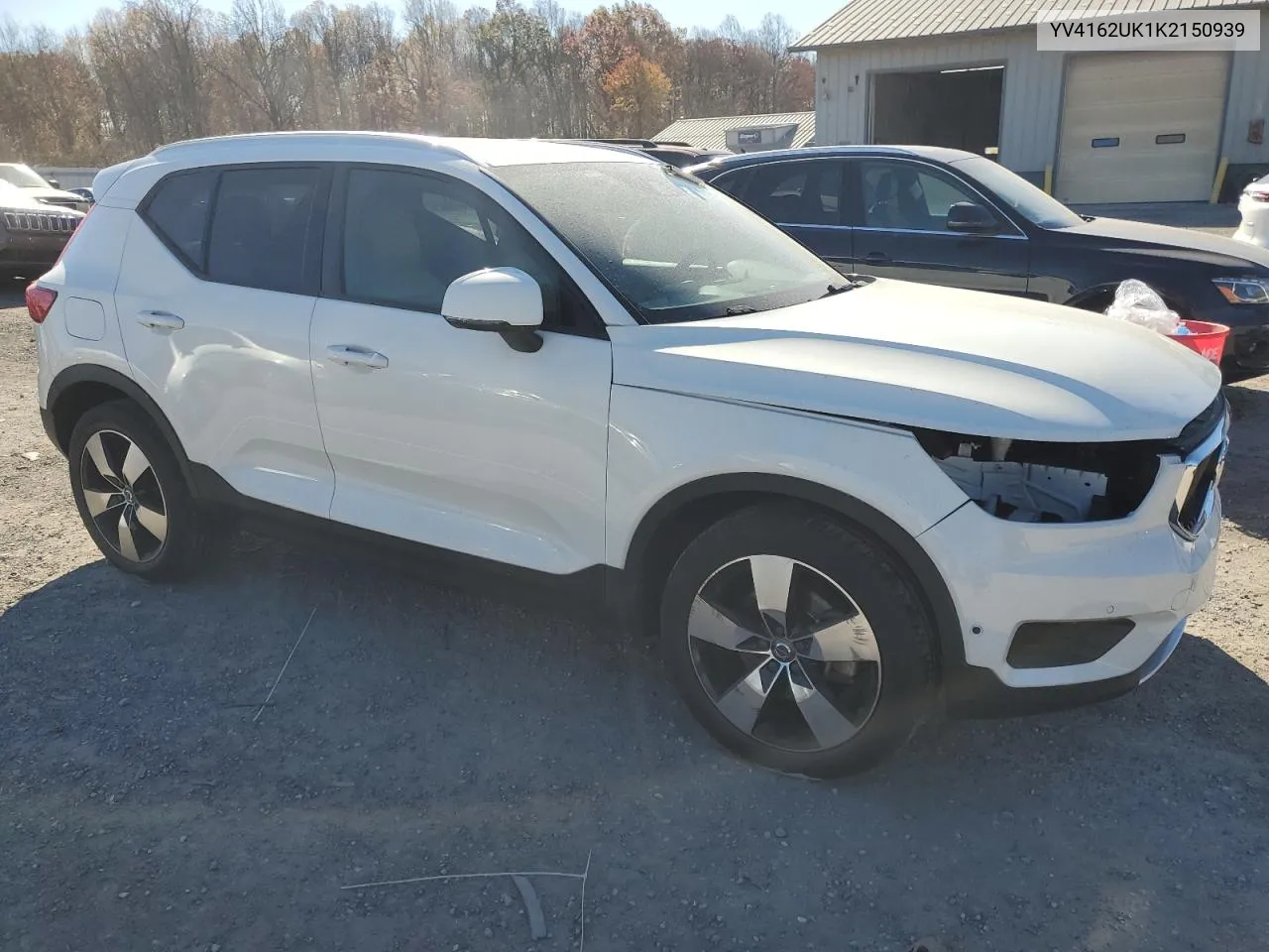 2019 Volvo Xc40 T5 Momentum VIN: YV4162UK1K2150939 Lot: 78672084