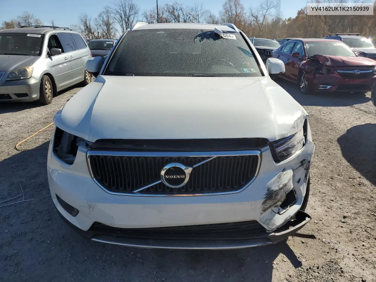 2019 Volvo Xc40 T5 Momentum VIN: YV4162UK1K2150939 Lot: 78672084