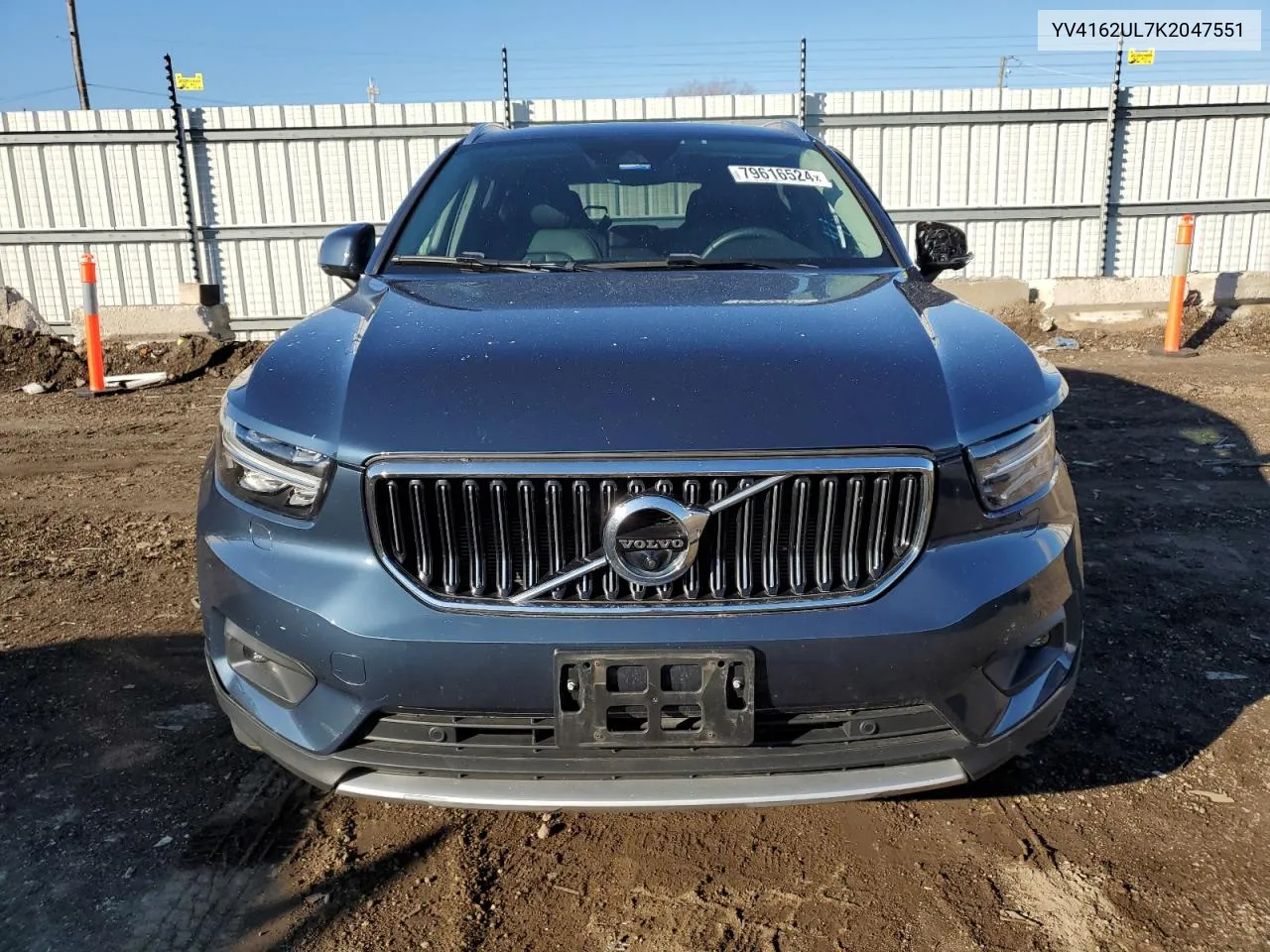 2019 Volvo Xc40 T5 Inscription VIN: YV4162UL7K2047551 Lot: 79616524